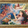 DIY Bead Embroidery Kit "Melody of the Universe (after J. Wall)" 10.6"x13.8" / 27.0x35.0 cm