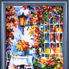 Bead DIY Embroidery Kit "Garden in the Night" 19.7"x14.2"/ 50.0x36.0 cm