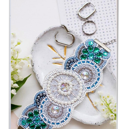 DIY Beadwork kit for creating bracelet "Arabesque"
