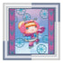 DIY Bead Embroidery Kit "Snow Angel"  5.9"x5.9" / 15.0x15.0 cm