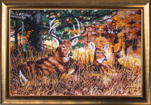 DIY Bead Embroidery Kit "Siesta" 13.0"x20.1" / 33.0x51.0 cm