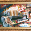 Bead DIY Embroidery Kit "D Minor Sonate" 10.2"x13.8"/ 26.0x35.0 cm