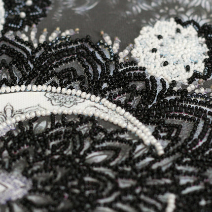 DIY Bead Embroidery Kit "Selena`s dance" 11.0"x15.4" / 28.0x39.0 cm