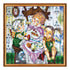 DIY Bead Embroidery Kit "Christmas Party" 9.1"x9.1" / 23.0x23.0 cm