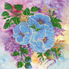 Canvas for bead embroidery "Spring freshness" 11.8"x11.8" / 30.0x30.0 cm