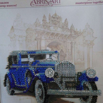 DIY Bead Embroidery Kit "Nevada"  5.9"x5.9" / 15.0x15.0 cm
