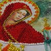 DIY Bead Embroidery Kit "Light holiday of the Cover of the Virgin" 11.8"x11.8" / 30.0x30.0 cm