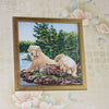 Canvas for bead embroidery "Open Season" 7.9"x7.9" / 20.0x20.0 cm