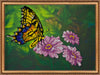 DIY Bead Embroidery Kit "Gerberas" 15.7"x11.8" / 40.0x30.0 cm