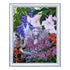 Bead DIY Embroidery Kit "Fountain in the garden" 13.8"x10.6"/ 35.0x27.0 cm