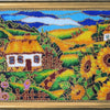 Bead DIY Embroidery Kit "Edge of the Village" 9.4"x13.8"/ 24.0x35.0 cm