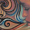 DIY Bead Embroidery Kit "Africa daughter" 11.8"x15.7" / 30.0x40.0 cm