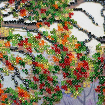 DIY Bead Embroidery Kit "Paradise" 12.6"x20.9" / 32.0x53.0 cm