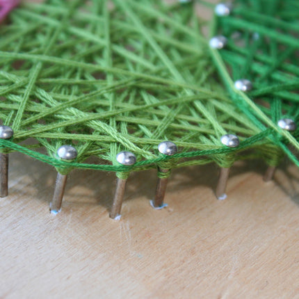 String Art Creative DIY Kit "Cactus" 7.5"x11.4" / 19.0x29.0 cm