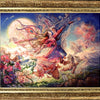 DIY Bead Embroidery Kit "Titania and Oberon (after J.Wall)" 10.2"x13.8" / 26.0x35.0 cm