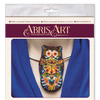 Beadwork kit for creating brooch "Owl"