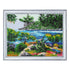 Bead DIY Embroidery Kit "Paradise Corner" 9.8"x12.6"/ 25.0x32.0 cm