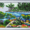 Bead DIY Embroidery Kit "Paradise Corner" 9.8"x12.6"/ 25.0x32.0 cm