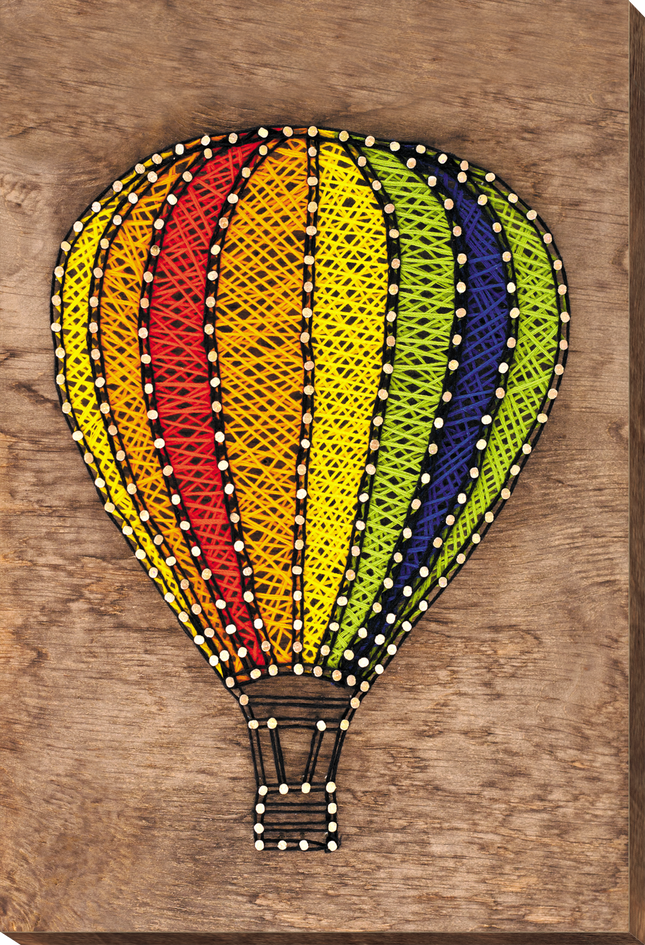 String Art Creative DIY Kit "Balloon" 7.5"x11.4" / 19.0x29.0 cm