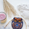 Beadwork kit for creating brooch "Owl"