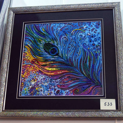DIY Bead Embroidery Kit "Gift magician" 11.8"x11.8" / 30.0x30.0 cm