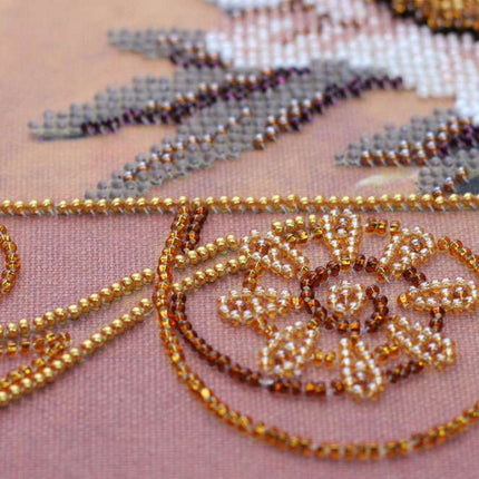 DIY Bead Embroidery Kit "Grisaille" 11.8"x16.9" / 30.0x43.0 cm