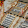 DIY Bead Embroidery Kit "Autumn Kaleidoscope" 24.4"x12.6" / 62.0x32.0 cm