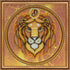 DIY Bead Embroidery Kit "Leo" 8.7"x8.7" / 22.0x22.0 cm