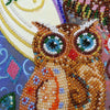 DIY Bead Embroidery Kit "Midnight hues" 11.0"x14.2" / 28.0x36.0 cm