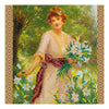 Canvas for bead embroidery "Beautiful Lily" 7.9"x7.9" / 20.0x20.0 cm