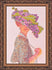 DIY Bead Embroidery Kit "Elizabeth" 11.0"x15.7" / 28.0x40.0 cm