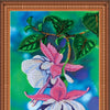 DIY Bead Embroidery Kit "Fuchsia – 1" 12.6"x22.0" / 32.0x56.0 cm