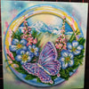 DIY Bead Embroidery Kit "Summer water colors-1" 11.8"x12.4" / 30.0x31.5 cm