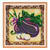 DIY Bead Embroidery Kit "Egg apple"  5.9"x5.9" / 15.0x15.0 cm