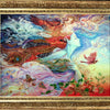 DIY Bead Embroidery Kit "Spirit of Flight (after J.Wall)" 14.6"x19.7" / 37.0x50.0 cm