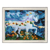 DIY Bead Embroidery Kit "Unicorn" 10.2"x13.4" / 26.0x34.0 cm