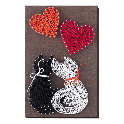 String Art Creative DIY Kit "Love" 7.5"x11.4" / 19.0x29.0 cm