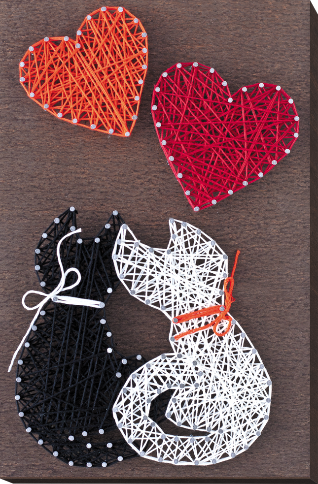 String Art Creative DIY Kit "Love" 7.5"x11.4" / 19.0x29.0 cm