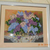 DIY Bead Embroidery Kit "Lilacs" 11.0"x9.4" / 28.0x24.0 cm
