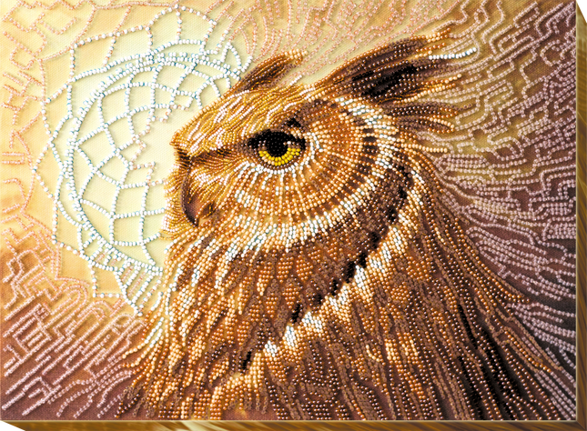 DIY Bead Embroidery Kit "Totem" 12.2"x9.1" / 31.0x23.0 cm