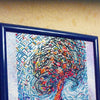 Canvas for bead embroidery "Magic Tree of Life" 11.8"x11.8" / 30.0x30.0 cm