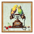 DIY Bead Embroidery Kit "Tweeters" 11.8"x11.8" / 30.0x30.0 cm