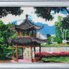 Bead DIY Embroidery Kit "Chinese Garden" 12.6"x19.7"/ 32.0x50.0 cm