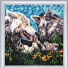 DIY Bead Embroidery Kit "The First One" 10.6"x10.6" / 27.0x27.0 cm