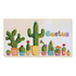 DIY Bead Embroidery Kit "Cactuses" 18.5"x9.8" / 47.0x25.0 cm