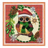 DIY Bead Embroidery Kit "Christmas motif"  5.9"x5.9" / 15.0x15.0 cm