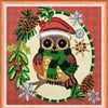 DIY Bead Embroidery Kit "Christmas motif"  5.9"x5.9" / 15.0x15.0 cm