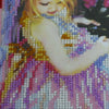 DIY Bead Embroidery Kit "After the promenade" 11.8"x11.8" / 30.0x30.0 cm