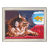 DIY Bead Embroidery Kit "Kitty and the Goldfish" 10.2"x13.8" / 26.0x35.0 cm