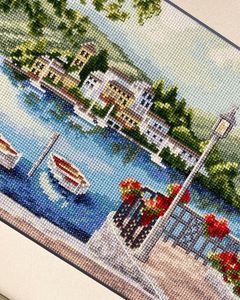 DIY Counted Cross Stitch Kit "Paradise Island"